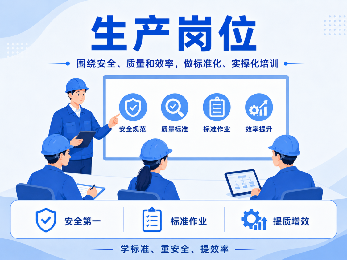 生产岗培训图