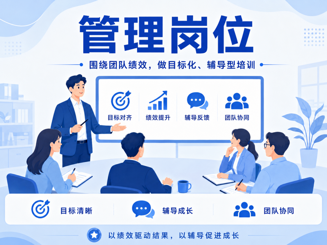 管理岗培训图